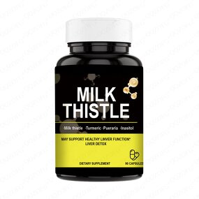 Milk Thistle Capsules Factory - OEM Liver Health Support 90 Capsules