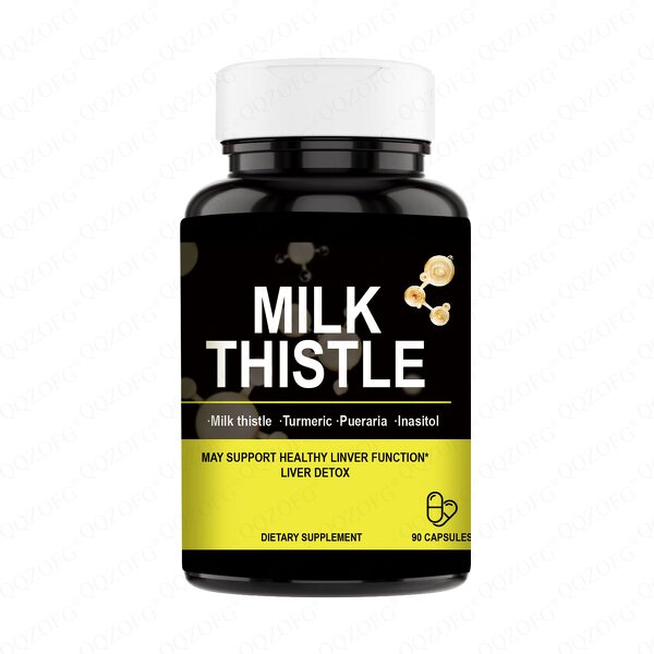 Milk Thistle Capsules Factory - OEM Liver Health Support 90 Capsules