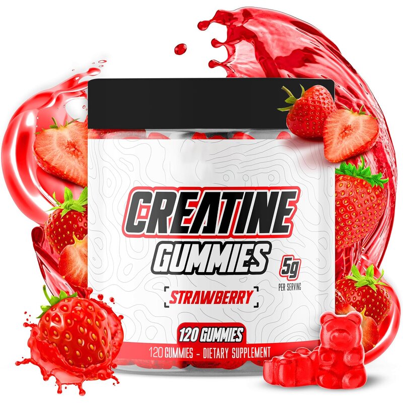 Pre-Workout Gummy Supplier - Private Label Creatine Muscle Growth