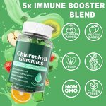 Chlorophyll Gummies Factory - Hot Sale OEM Daily Greens Chewable