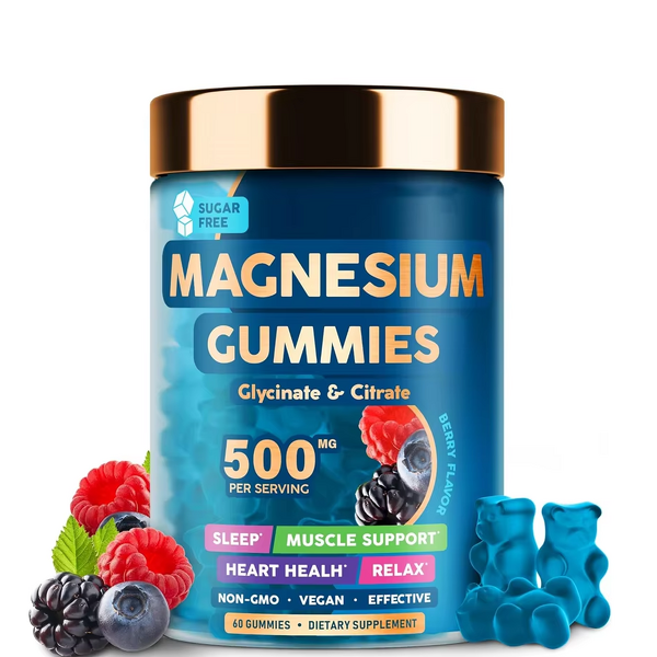 Magnesium Citrate Gummies Supplier - Relief Stress Promote Sleep