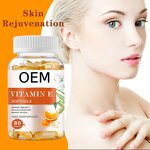 Vitamin E Oil Capsules Manufacturer - OEM Vegan for Hair Growth Immunity