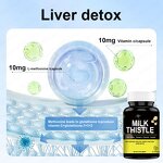 Milk Thistle Capsules Factory - OEM Liver Health Support 90 Capsules