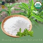 Stevia Extract Powder Factory - USDA Organic RA RD Blend Zero Calorie