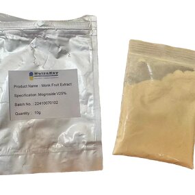 Monk Fruit Extract Powder Supplier - Mogroside V25% Low Bitter Taste