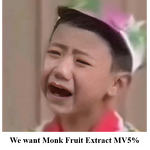 Monk Fruit Extract Powder Manufacturer - Organic Mogroside V5% Free Sample