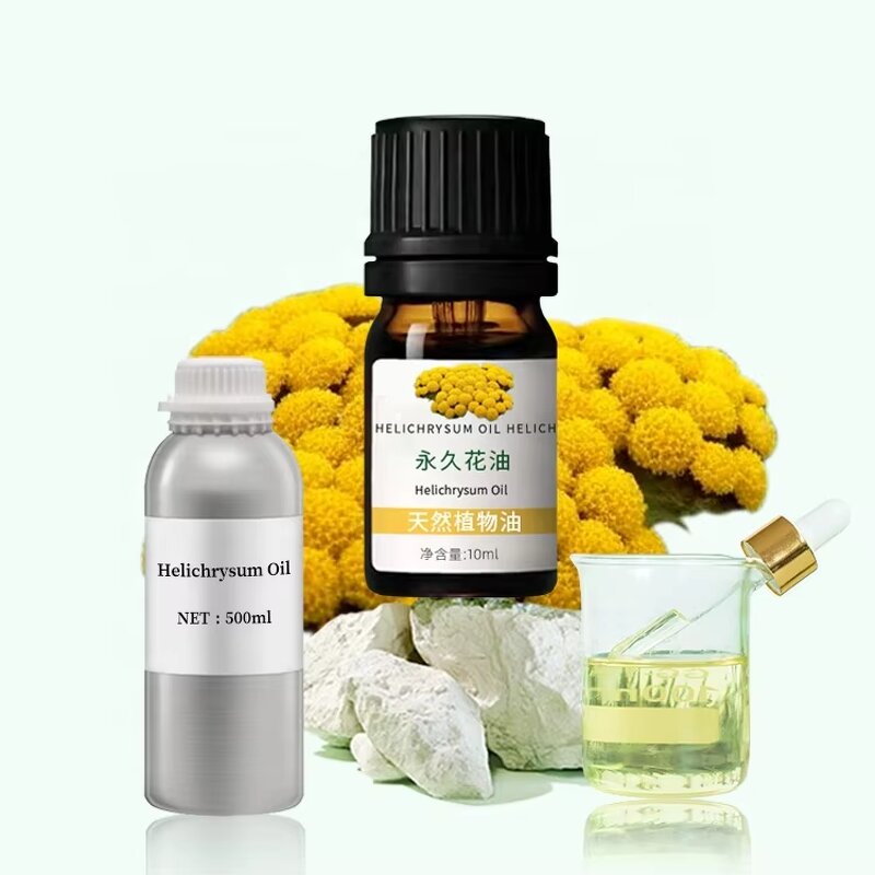 Helichrysum Oil Manufacturer - 1000ml Therapeutic Grade Pure Essential Oil for Massage Household