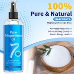Magnesium Oil Spray Supplier - Organic Therapeutic Grade for Muscle Pain Relief Calm Sleep