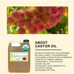 Black Castor Oil Factory - Private Label Pure Organic Cold-Pressed