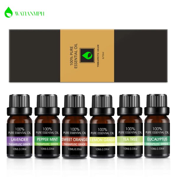Essential Oil Set Manufacturer - Private Label 100% Pure Aroma High Quality Natural 6 Pack
