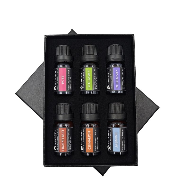 Aromatherapy Oil Set Manufacturer - OEM Customized Wholesale 10mL 6 Packs Private Label