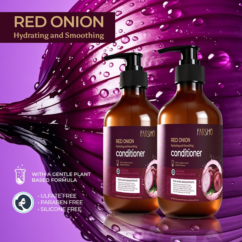 Red Onion Extract Supplier - Hydrating Smoothing Anti Hair Loss Liquid