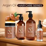 Argan Oil Hair Set Supplier - Deep Nourishing Repair Shampoo Conditioner