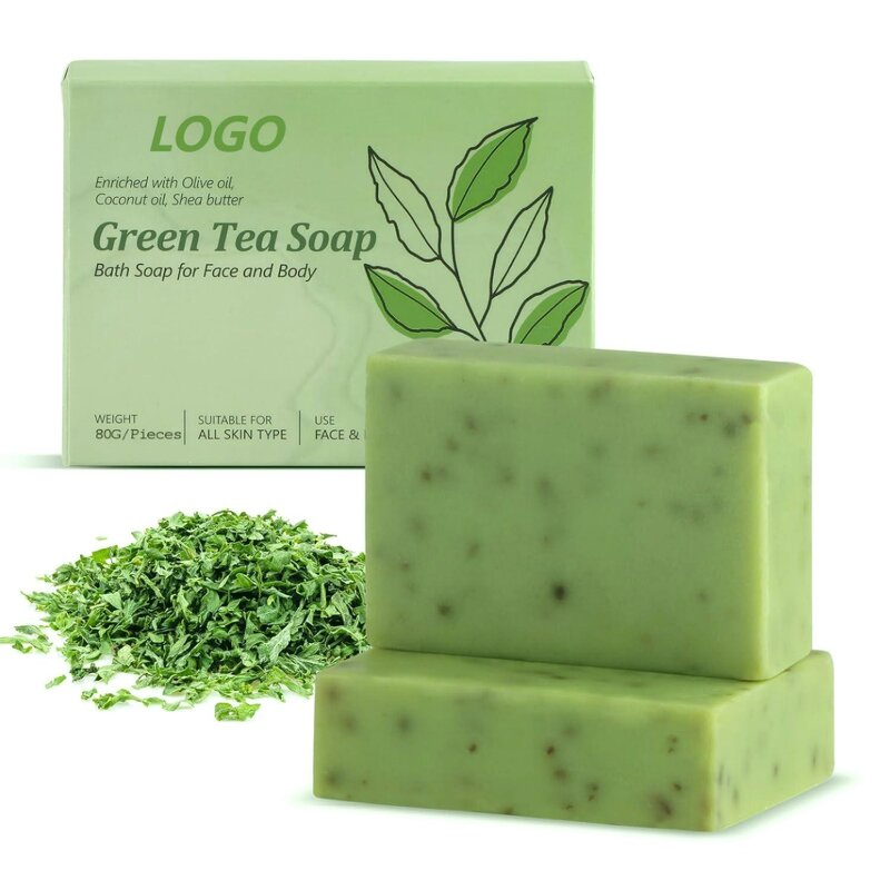 Vegan Soap Manufacturer - Custom Handmade Green Tea Antibacterial