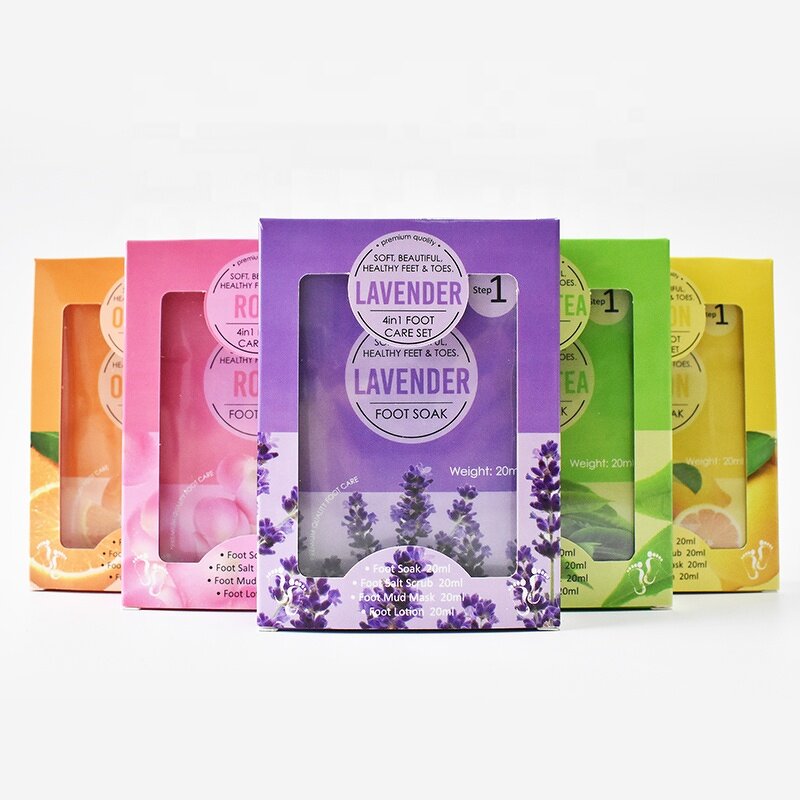 Foot Peeling Kit Manufacturer - Herbal Spa Pedicure 4 in 1