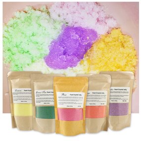 Jelly Foot Soak Factory - Lavender Crystal Spa Powder Massage