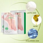 Foot Peel Mask Supplier - Olive Oil Private Label Nourishing Exfoliating