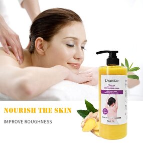 Ginger Massage Cream Factory - Private Label Organic Soothing Relaxation