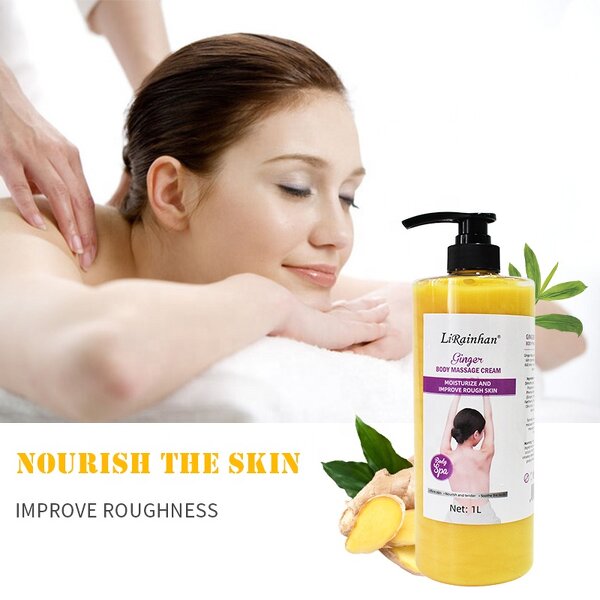 Ginger Massage Cream Factory - Private Label Organic Soothing Relaxation