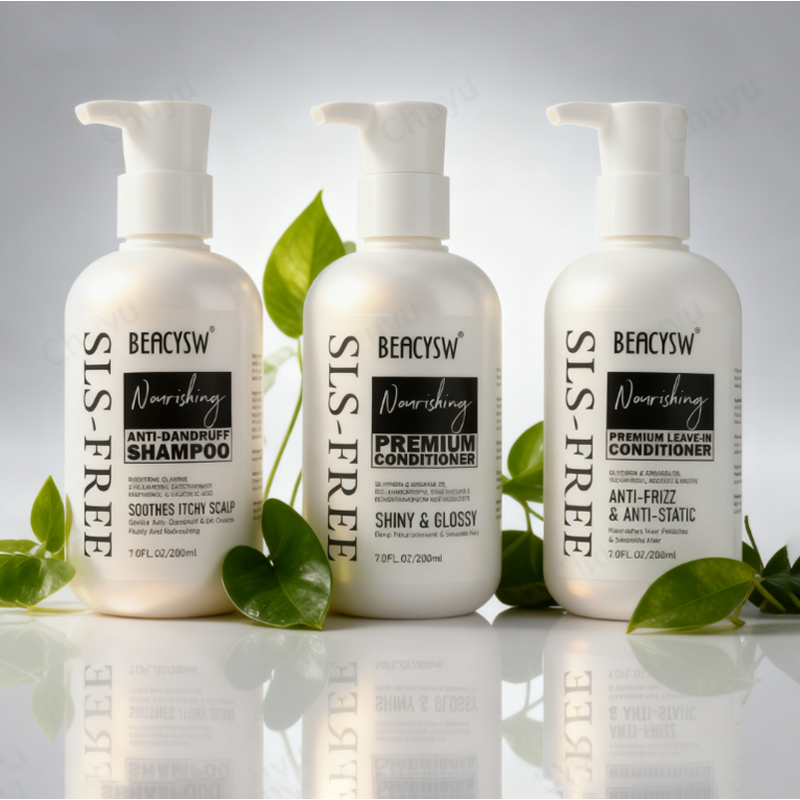 Shampoo Set Supplier - Custom Biotin Growth Oil Sulfate Free