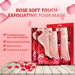 Foot Peel Mask Supplier - Red Rose Exfoliating Hydrating Sheet