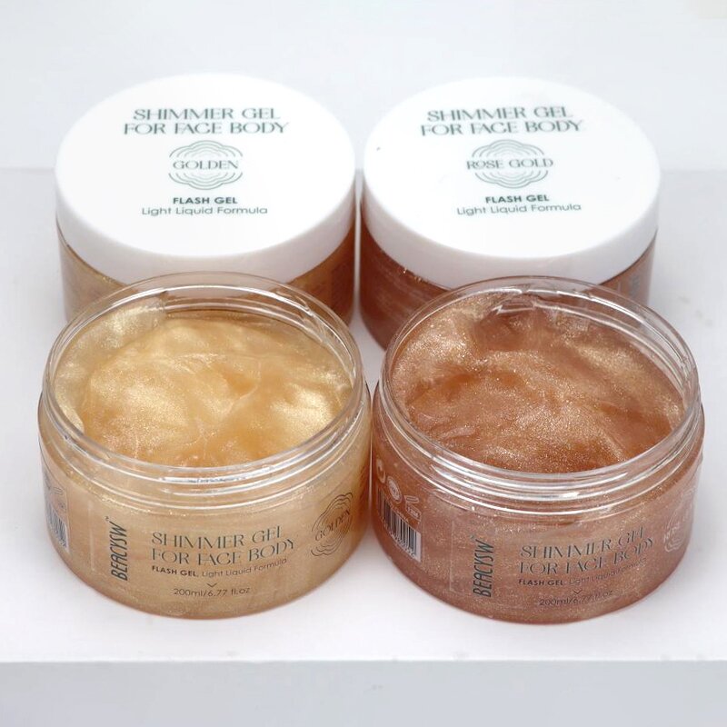 Body Shine Gel Supplier - Custom Luxury Moisturizing Highlighter