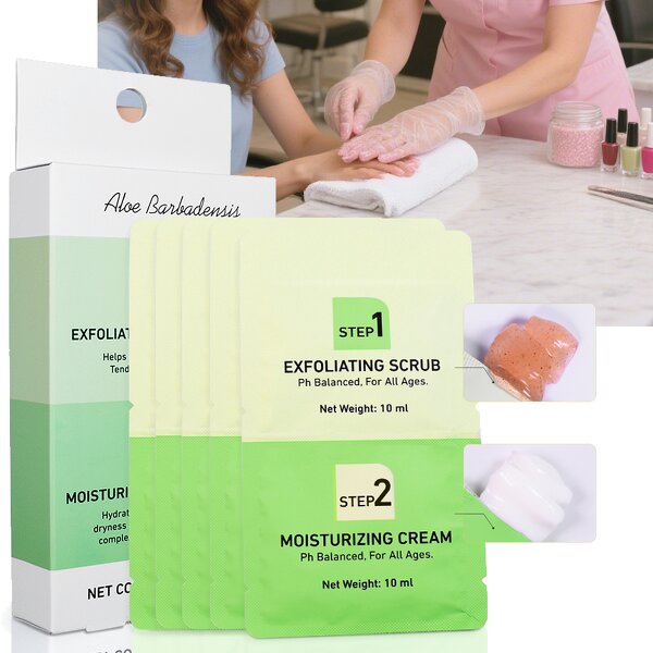 Hand Care Set Manufacturer - 2-in-1 Nourishing Exfoliating Gel Cream