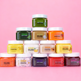 Body Scrub Factory - Shea Sugar Whitening Exfoliating for Skin