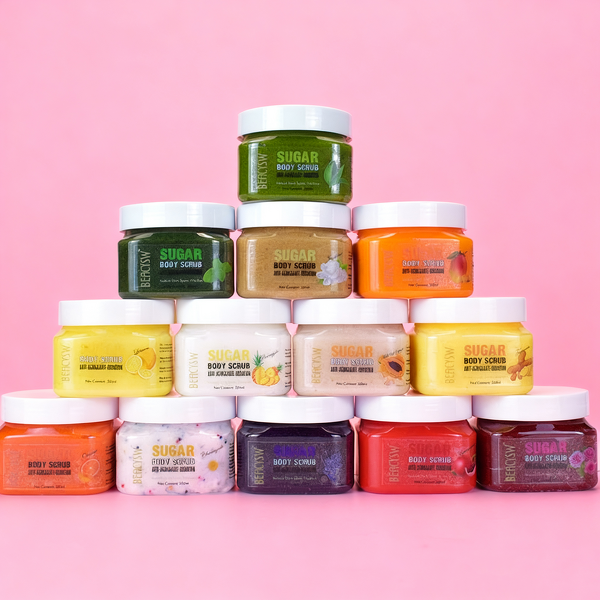 Body Scrub Factory - Shea Sugar Whitening Exfoliating for Skin