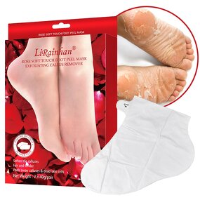 Foot Peel Mask Supplier - Red Rose Exfoliating Hydrating Sheet