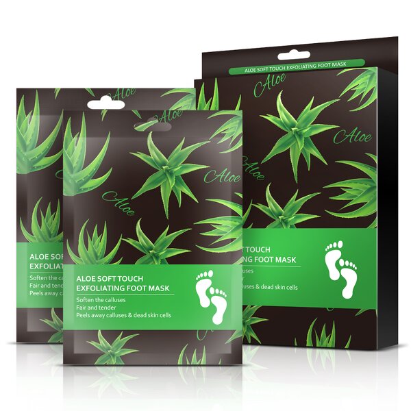 Foot Mask Manufacturer - Wholesale 40ml Pair Aloe Vera Exfoliating
