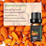 Sweet Almond Oil Supplier - Wholesale Price Extra Virgin for Aroma Diffusion Cosmetic Use