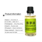 Citronella Oil Factory - Wholesale Essential Oil Food Grade Steam Distillation for Beverage Baking