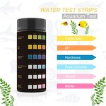 Water Quality Test Strips Factory - 7-in-1 for Aquarium Fish Ponds