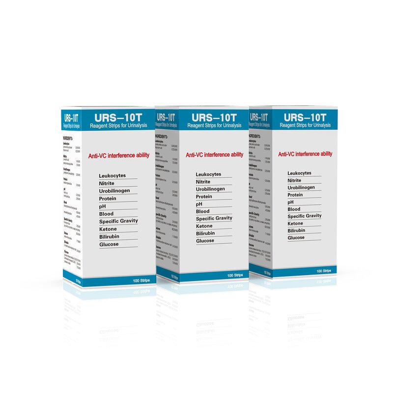 Urine Test Strips Manufacturer - 10 Parameters URS-10T Urinalysis