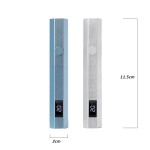 特殊家用迷你手持式UV LED光疗指甲灯，快干，干电池设计，金属材料上的指甲油胶