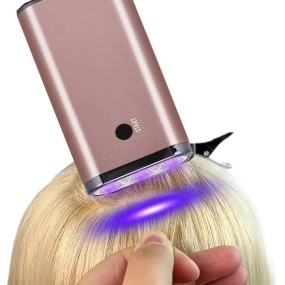 The Latest UV Purple Lamp Quick-drying Wig Extension Hair Extension Curing Lamp Tool Set Hair Extension Lamp