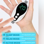 便携式USB助眠器手持智能家庭手掌睡眠按摩器汽车家庭酒店打鼾治疗器美容个人护理
