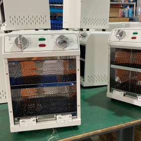 新型高温可控消毒镊子剪刀美容指甲工具办公家用消毒盒