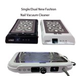 Cheeringbeauty专业指甲粉尘收集器可重复使用过滤器高吸力提取器沙龙/家庭低噪音OEM支持美甲