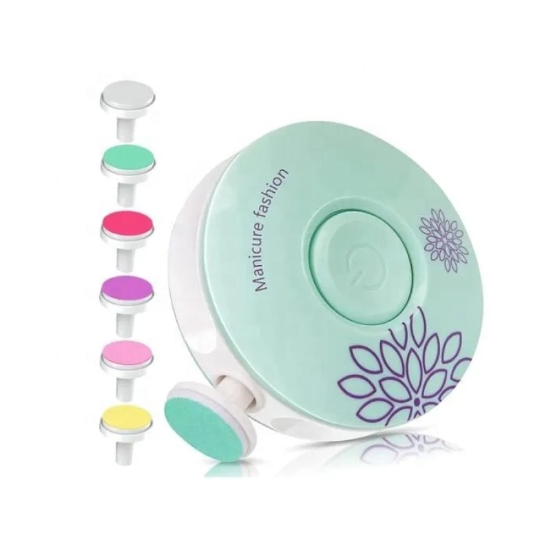 Best-selling Mini Portable and Safe Children's 2-in-one Electric Nail Sharpening and Trimming Nail Clippers