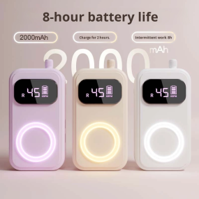 Portable Rechargeable 45000Rpm Smart Nail Polisher with Breathing Light Creative Nail Removal Device