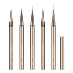 A Set of 5-piece Ultra-thin Metal Rod Nail Art Line Drawing Pens, Japanese-style Colored Painting Line Drawing Pens