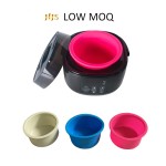 500CC专业沙龙级蜡加热器-数字温度控制脱毛蜡加热器与硅胶碗快速熔化