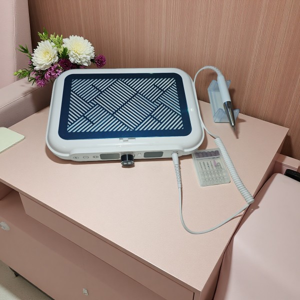 Cheeringbeauty专业指甲粉尘收集器可重复使用过滤器高吸力提取器沙龙/家庭低噪音OEM支持美甲