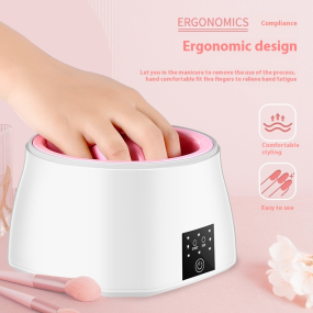 Durable Environmental Protection PP Material Electric Nail Blister Bowl New Nail Art Beauty Remover Nail Polish Remover