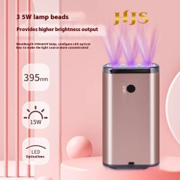 新型UV LED固化灯，用于头发延伸和睫毛嫁接塑料无痕UV凝胶灯