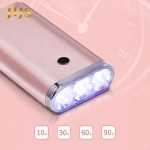2025新型便携式15W 10、30、60、90秒工作模式紫外无眼手持式头发灯