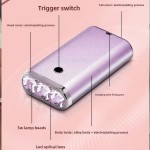 新的UV 10,30,60,90秒计时模式头发UV头发延伸灯