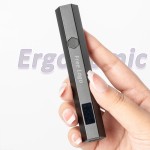 特殊家用迷你手持式UV LED光疗指甲灯，快干，干电池设计，金属材料上的指甲油胶